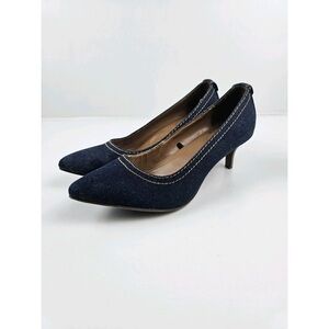 Calvin Klein Blue Pointed-Toe Heels